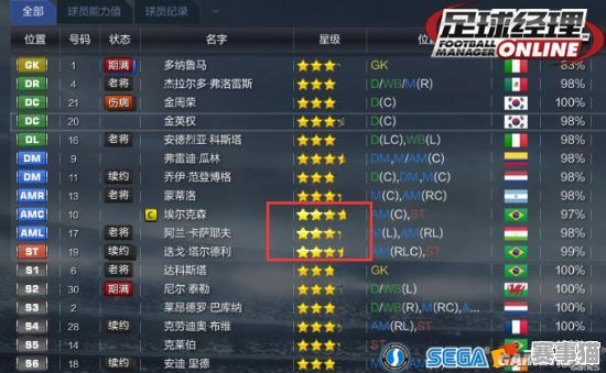 足球经理能否更改名单？是球迷们关注的一大焦点